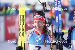 21.01.2024, Antholz, Italy (ITA): Lena Haecki-Gross (SUI) - IBU World Cup Biathlon, mass women, Antholz (ITA). www.nordicfocus.com. © Thibaut/NordicFocus. Every downloaded picture is fee-liable.