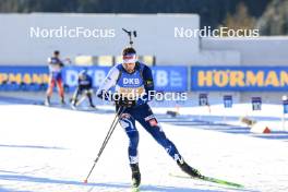 20.01.2024, Antholz, Italy (ITA): Olli Hiidensalo (FIN) - IBU World Cup Biathlon, mixed relay, Antholz (ITA). www.nordicfocus.com. © Manzoni/NordicFocus. Every downloaded picture is fee-liable.