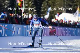 20.01.2024, Antholz, Italy (ITA): Kelsey Joan Dickinson (USA) - IBU World Cup Biathlon, mixed relay, Antholz (ITA). www.nordicfocus.com. © Thibaut/NordicFocus. Every downloaded picture is fee-liable.