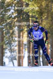 20.01.2024, Antholz, Italy (ITA): Tommaso Giacomel (ITA) - IBU World Cup Biathlon, mixed relay, Antholz (ITA). www.nordicfocus.com. © Manzoni/NordicFocus. Every downloaded picture is fee-liable.