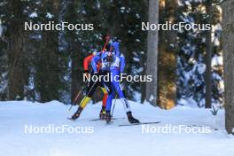 20.01.2024, Antholz, Italy (ITA): Jakob Kulbin (EST) - IBU World Cup Biathlon, mixed relay, Antholz (ITA). www.nordicfocus.com. © Manzoni/NordicFocus. Every downloaded picture is fee-liable.