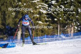 20.01.2024, Antholz, Italy (ITA): Elena Chirkova (ROU) - IBU World Cup Biathlon, mixed relay, Antholz (ITA). www.nordicfocus.com. © Thibaut/NordicFocus. Every downloaded picture is fee-liable.