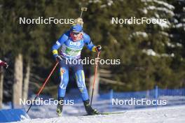 20.01.2024, Antholz, Italy (ITA): Yuliia Dzhima (UKR) - IBU World Cup Biathlon, mixed relay, Antholz (ITA). www.nordicfocus.com. © Thibaut/NordicFocus. Every downloaded picture is fee-liable.