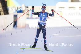 20.01.2024, Antholz, Italy (ITA): Johannes Thingnes Boe (NOR) - IBU World Cup Biathlon, mixed relay, Antholz (ITA). www.nordicfocus.com. © Thibaut/NordicFocus. Every downloaded picture is fee-liable.