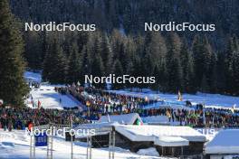 20.01.2024, Antholz, Italy (ITA): Lou Jeanmonnot (FRA) - IBU World Cup Biathlon, mixed relay, Antholz (ITA). www.nordicfocus.com. © Manzoni/NordicFocus. Every downloaded picture is fee-liable.