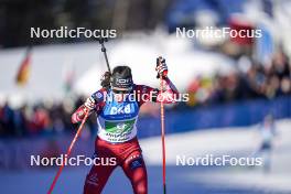 20.01.2024, Antholz, Italy (ITA): Anna Juppe (AUT) - IBU World Cup Biathlon, mixed relay, Antholz (ITA). www.nordicfocus.com. © Thibaut/NordicFocus. Every downloaded picture is fee-liable.