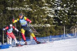20.01.2024, Antholz, Italy (ITA): Maya Cloetens (BEL) - IBU World Cup Biathlon, mixed relay, Antholz (ITA). www.nordicfocus.com. © Thibaut/NordicFocus. Every downloaded picture is fee-liable.