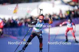 20.01.2024, Antholz, Italy (ITA): Sophia Schneider (GER) - IBU World Cup Biathlon, mixed relay, Antholz (ITA). www.nordicfocus.com. © Thibaut/NordicFocus. Every downloaded picture is fee-liable.