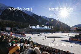 20.01.2024, Antholz, Italy (ITA): Lena Haecki-Gross (SUI), Elvira Oeberg (SWE), (l-r) - IBU World Cup Biathlon, mixed relay, Antholz (ITA). www.nordicfocus.com. © Manzoni/NordicFocus. Every downloaded picture is fee-liable.