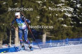 20.01.2024, Antholz, Italy (ITA): Jeanne Richard (FRA) - IBU World Cup Biathlon, mixed relay, Antholz (ITA). www.nordicfocus.com. © Thibaut/NordicFocus. Every downloaded picture is fee-liable.