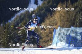 20.01.2024, Antholz, Italy (ITA): Didier Bionaz (ITA) - IBU World Cup Biathlon, mixed relay, Antholz (ITA). www.nordicfocus.com. © Thibaut/NordicFocus. Every downloaded picture is fee-liable.