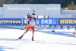 20.01.2024, Antholz, Italy (ITA): Trevor Kiers (CAN) - IBU World Cup Biathlon, mixed relay, Antholz (ITA). www.nordicfocus.com. © Manzoni/NordicFocus. Every downloaded picture is fee-liable.