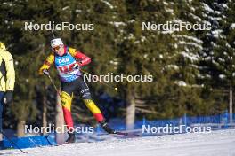 20.01.2024, Antholz, Italy (ITA): Lotte Lie (BEL) - IBU World Cup Biathlon, mixed relay, Antholz (ITA). www.nordicfocus.com. © Thibaut/NordicFocus. Every downloaded picture is fee-liable.