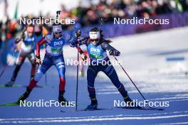 20.01.2024, Antholz, Italy (ITA): Jeanne Richard (FRA) - IBU World Cup Biathlon, mixed relay, Antholz (ITA). www.nordicfocus.com. © Thibaut/NordicFocus. Every downloaded picture is fee-liable.