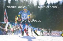 20.01.2024, Antholz, Italy (ITA): Dmytro Pidruchnyi (UKR) - IBU World Cup Biathlon, mixed relay, Antholz (ITA). www.nordicfocus.com. © Thibaut/NordicFocus. Every downloaded picture is fee-liable.