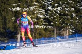 20.01.2024, Antholz, Italy (ITA): Alla Ghilenko (MDA) - IBU World Cup Biathlon, mixed relay, Antholz (ITA). www.nordicfocus.com. © Thibaut/NordicFocus. Every downloaded picture is fee-liable.