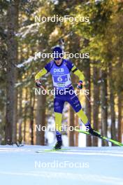 20.01.2024, Antholz, Italy (ITA): Martin Ponsiluoma (SWE) - IBU World Cup Biathlon, mixed relay, Antholz (ITA). www.nordicfocus.com. © Manzoni/NordicFocus. Every downloaded picture is fee-liable.