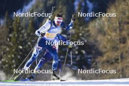 20.01.2024, Antholz, Italy (ITA): Olli Hiidensalo (FIN) - IBU World Cup Biathlon, mixed relay, Antholz (ITA). www.nordicfocus.com. © Thibaut/NordicFocus. Every downloaded picture is fee-liable.