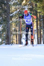 20.01.2024, Antholz, Italy (ITA): Benedikt Doll (GER) - IBU World Cup Biathlon, mixed relay, Antholz (ITA). www.nordicfocus.com. © Manzoni/NordicFocus. Every downloaded picture is fee-liable.