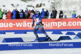 20.01.2024, Antholz, Italy (ITA): Deedra Irwin (USA) - IBU World Cup Biathlon, single mixed relay, Antholz (ITA). www.nordicfocus.com. © Manzoni/NordicFocus. Every downloaded picture is fee-liable.