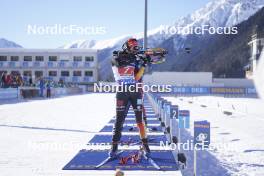 20.01.2024, Antholz, Italy (ITA): Vanessa Voigt (GER) - IBU World Cup Biathlon, single mixed relay, Antholz (ITA). www.nordicfocus.com. © Thibaut/NordicFocus. Every downloaded picture is fee-liable.