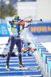 20.01.2024, Antholz, Italy (ITA): Artem Tyshchenko (UKR) - IBU World Cup Biathlon, single mixed relay, Antholz (ITA). www.nordicfocus.com. © Thibaut/NordicFocus. Every downloaded picture is fee-liable.