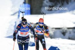 20.01.2024, Antholz, Italy (ITA): Julia Simon (FRA) - IBU World Cup Biathlon, single mixed relay, Antholz (ITA). www.nordicfocus.com. © Manzoni/NordicFocus. Every downloaded picture is fee-liable.