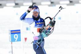 20.01.2024, Antholz, Italy (ITA): Suvi Minkkinen (FIN) - IBU World Cup Biathlon, single mixed relay, Antholz (ITA). www.nordicfocus.com. © Manzoni/NordicFocus. Every downloaded picture is fee-liable.