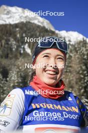 20.01.2024, Antholz, Italy (ITA): Aoi Sato (JPN) - IBU World Cup Biathlon, single mixed relay, Antholz (ITA). www.nordicfocus.com. © Manzoni/NordicFocus. Every downloaded picture is fee-liable.