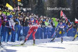 20.01.2024, Antholz, Italy (ITA): Lisa Theresa Hauser (AUT) - IBU World Cup Biathlon, single mixed relay, Antholz (ITA). www.nordicfocus.com. © Thibaut/NordicFocus. Every downloaded picture is fee-liable.