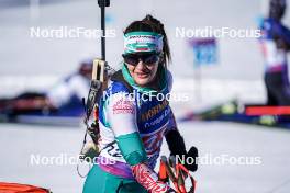 20.01.2024, Antholz, Italy (ITA): Maria Zdravkova (BUL) - IBU World Cup Biathlon, single mixed relay, Antholz (ITA). www.nordicfocus.com. © Thibaut/NordicFocus. Every downloaded picture is fee-liable.