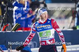 20.01.2024, Antholz, Italy (ITA): Simon Eder (AUT) - IBU World Cup Biathlon, single mixed relay, Antholz (ITA). www.nordicfocus.com. © Thibaut/NordicFocus. Every downloaded picture is fee-liable.