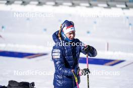 20.01.2024, Antholz, Italy (ITA): Suvi Minkkinen (FIN) - IBU World Cup Biathlon, single mixed relay, Antholz (ITA). www.nordicfocus.com. © Thibaut/NordicFocus. Every downloaded picture is fee-liable.
