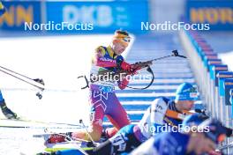 20.01.2024, Antholz, Italy (ITA): Maksim Makarov (MDA) - IBU World Cup Biathlon, single mixed relay, Antholz (ITA). www.nordicfocus.com. © Thibaut/NordicFocus. Every downloaded picture is fee-liable.