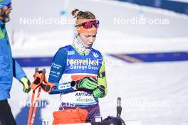 20.01.2024, Antholz, Italy (ITA): Lena Repinc (SLO) - IBU World Cup Biathlon, single mixed relay, Antholz (ITA). www.nordicfocus.com. © Thibaut/NordicFocus. Every downloaded picture is fee-liable.