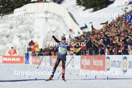 20.01.2024, Antholz, Italy (ITA): Justus Strelow (GER) - IBU World Cup Biathlon, single mixed relay, Antholz (ITA). www.nordicfocus.com. © Manzoni/NordicFocus. Every downloaded picture is fee-liable.