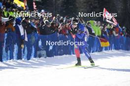20.01.2024, Antholz, Italy (ITA): Anastasia Tolmacheva (ROU) - IBU World Cup Biathlon, single mixed relay, Antholz (ITA). www.nordicfocus.com. © Thibaut/NordicFocus. Every downloaded picture is fee-liable.