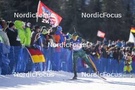 20.01.2024, Antholz, Italy (ITA): Natalja Kocergina (LTU) - IBU World Cup Biathlon, single mixed relay, Antholz (ITA). www.nordicfocus.com. © Thibaut/NordicFocus. Every downloaded picture is fee-liable.