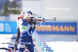 20.01.2024, Antholz, Italy (ITA): Otto Invenius (FIN) - IBU World Cup Biathlon, single mixed relay, Antholz (ITA). www.nordicfocus.com. © Thibaut/NordicFocus. Every downloaded picture is fee-liable.