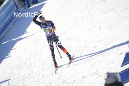 20.01.2024, Antholz, Italy (ITA): Justus Strelow (GER) - IBU World Cup Biathlon, single mixed relay, Antholz (ITA). www.nordicfocus.com. © Thibaut/NordicFocus. Every downloaded picture is fee-liable.