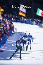 20.01.2024, Antholz, Italy (ITA): Maksim Fomin (LTU) - IBU World Cup Biathlon, single mixed relay, Antholz (ITA). www.nordicfocus.com. © Thibaut/NordicFocus. Every downloaded picture is fee-liable.