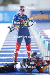 20.01.2024, Antholz, Italy (ITA): Deedra Irwin (USA) - IBU World Cup Biathlon, single mixed relay, Antholz (ITA). www.nordicfocus.com. © Thibaut/NordicFocus. Every downloaded picture is fee-liable.