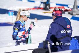 20.01.2024, Antholz, Italy (ITA): Ingrid Landmark Tandrevold (NOR) - IBU World Cup Biathlon, single mixed relay, Antholz (ITA). www.nordicfocus.com. © Thibaut/NordicFocus. Every downloaded picture is fee-liable.