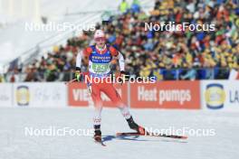 20.01.2024, Antholz, Italy (ITA): Logan Pletz (CAN) - IBU World Cup Biathlon, single mixed relay, Antholz (ITA). www.nordicfocus.com. © Manzoni/NordicFocus. Every downloaded picture is fee-liable.