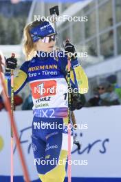 20.01.2024, Antholz, Italy (ITA): Mona Brorsson (SWE) - IBU World Cup Biathlon, single mixed relay, Antholz (ITA). www.nordicfocus.com. © Manzoni/NordicFocus. Every downloaded picture is fee-liable.