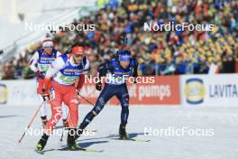 20.01.2024, Antholz, Italy (ITA): Lukas Hofer (ITA) - IBU World Cup Biathlon, single mixed relay, Antholz (ITA). www.nordicfocus.com. © Manzoni/NordicFocus. Every downloaded picture is fee-liable.