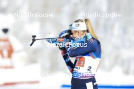 20.01.2024, Antholz, Italy (ITA): Ingrid Landmark Tandrevold (NOR) - IBU World Cup Biathlon, single mixed relay, Antholz (ITA). www.nordicfocus.com. © Manzoni/NordicFocus. Every downloaded picture is fee-liable.