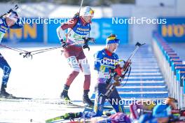 20.01.2024, Antholz, Italy (ITA): Andrejs Rastorgujevs (LAT) - IBU World Cup Biathlon, single mixed relay, Antholz (ITA). www.nordicfocus.com. © Thibaut/NordicFocus. Every downloaded picture is fee-liable.
