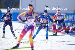20.01.2024, Antholz, Italy (ITA): Khrystyna Dmytrenko (UKR) - IBU World Cup Biathlon, single mixed relay, Antholz (ITA). www.nordicfocus.com. © Thibaut/NordicFocus. Every downloaded picture is fee-liable.