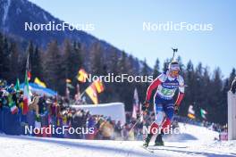 20.01.2024, Antholz, Italy (ITA): Vitezslav Hornig (CZE) - IBU World Cup Biathlon, single mixed relay, Antholz (ITA). www.nordicfocus.com. © Thibaut/NordicFocus. Every downloaded picture is fee-liable.